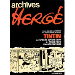 ABAO Bandes dessinées Archives Hergé 01
