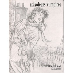 ABAO Bandes dessinées Les Voleurs d'empires 04 + Esquisses TL 2000 ex. sous coffret