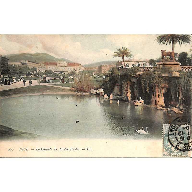 ABAO 06 - Alpes Maritimes [06] Nice - La Cascade du Jardin Public.