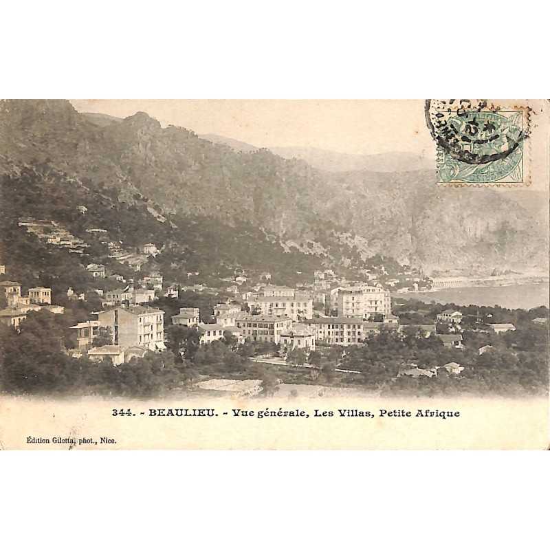 ABAO 06 - Alpes Maritimes [06] Beaulieu-sur-Mer - Vue générale, Les Villas, Petite Afrique.