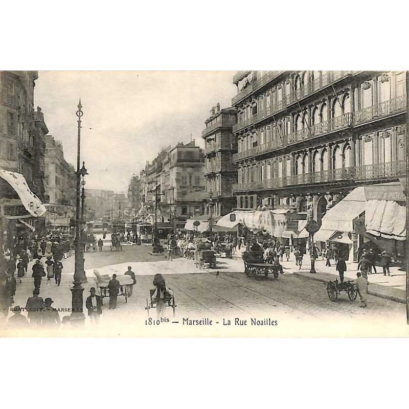 ABAO 13 - Bouches-du-Rhône [13] Marseille - La Rue Noailles.
