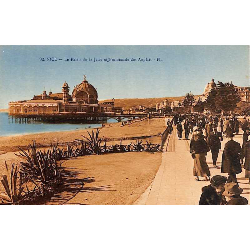 ABAO 06 - Alpes Maritimes [06] Nice - Le Palais de la Jetée et Promenade des Anglais.