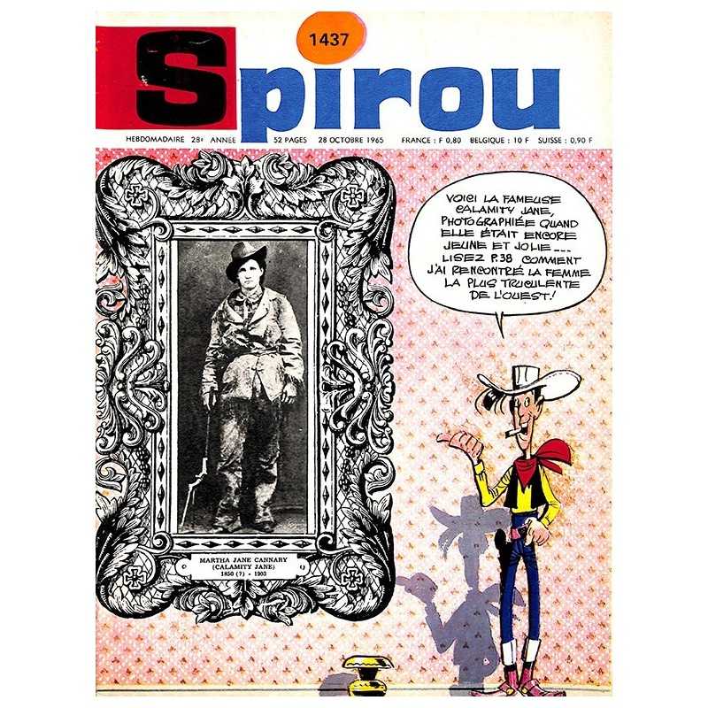 ABAO Bandes dessinées Spirou 1965/10/28 n°1437 (avec le mini-récit)