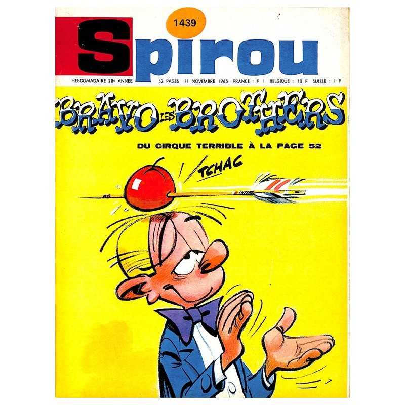ABAO Bandes dessinées Spirou 1965/11/11 n°1439 (avec le mini-récit)