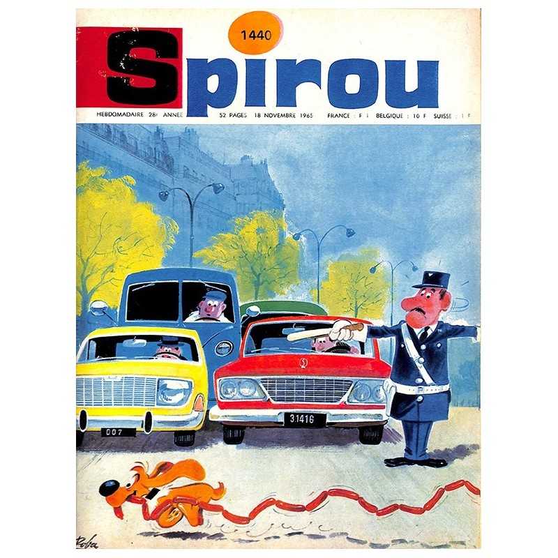 ABAO Bandes dessinées Spirou 1965/11/18 n°1440 (avec le mini-récit)