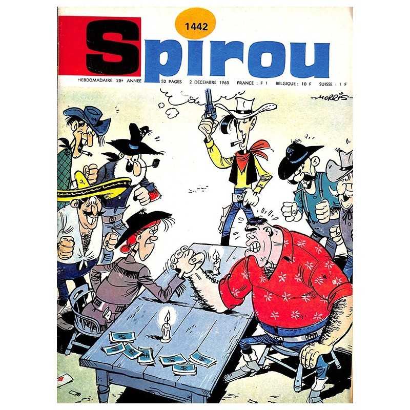 ABAO Bandes dessinées Spirou 1965/12/02 n°1442 (avec le mini-récit)