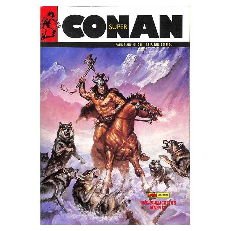 ABAO Bandes dessinées Conan (Super - Mon Journal) 28