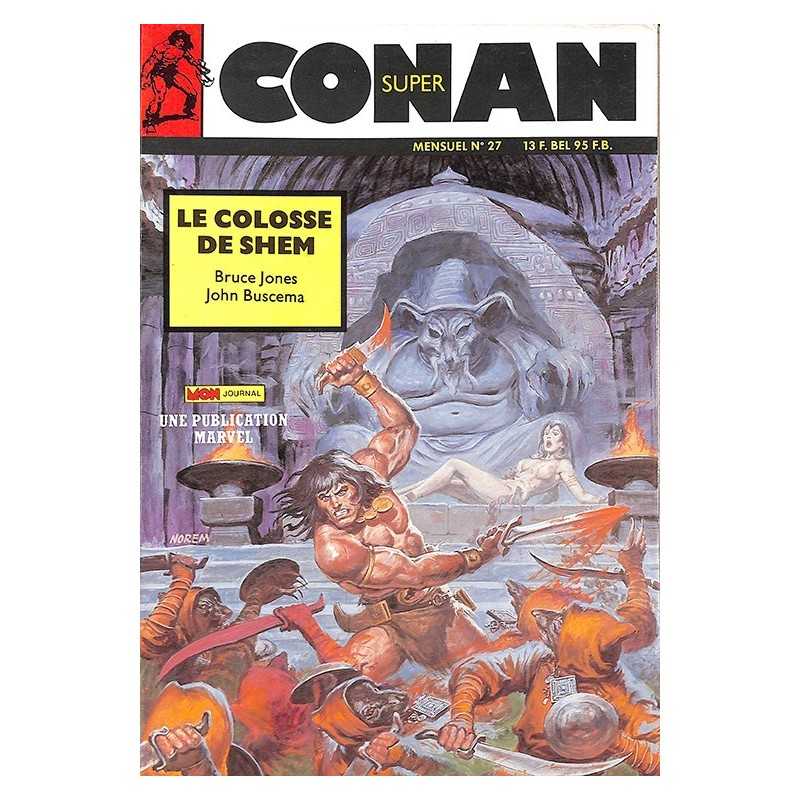 ABAO Bandes dessinées Conan (Super - Mon Journal) 27
