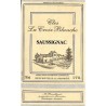 ABAO Etiquettes de vin Saussignac - Clos La Croix Blanche