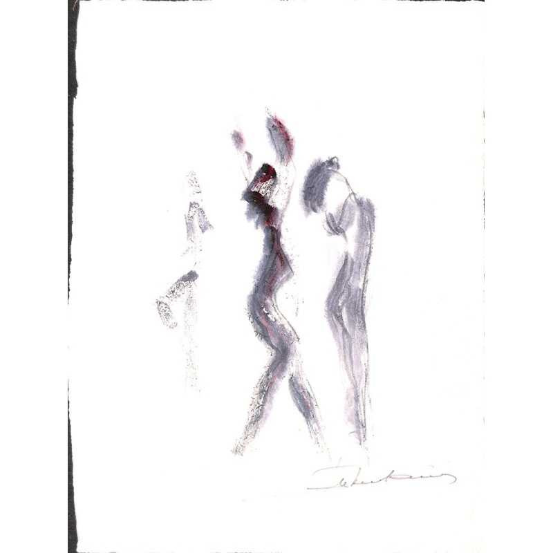 ABAO Originaux Keustermans (Lode) - Danseuses. Aquarelle sur papier. ABAO Originaux Keustermans (Lode) - Danseuses. Aquarelle sur papier.
