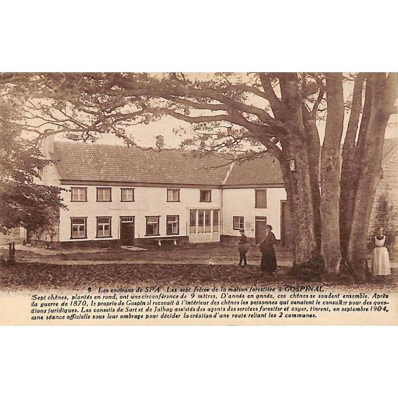 ABAO Liège Spa - Les environs de Spa. Les sept frères de la maison forestière à Gospinal.