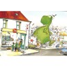 ABAO Cartes postales Godi - 3 cartes postales Scoutisme et démocratie.