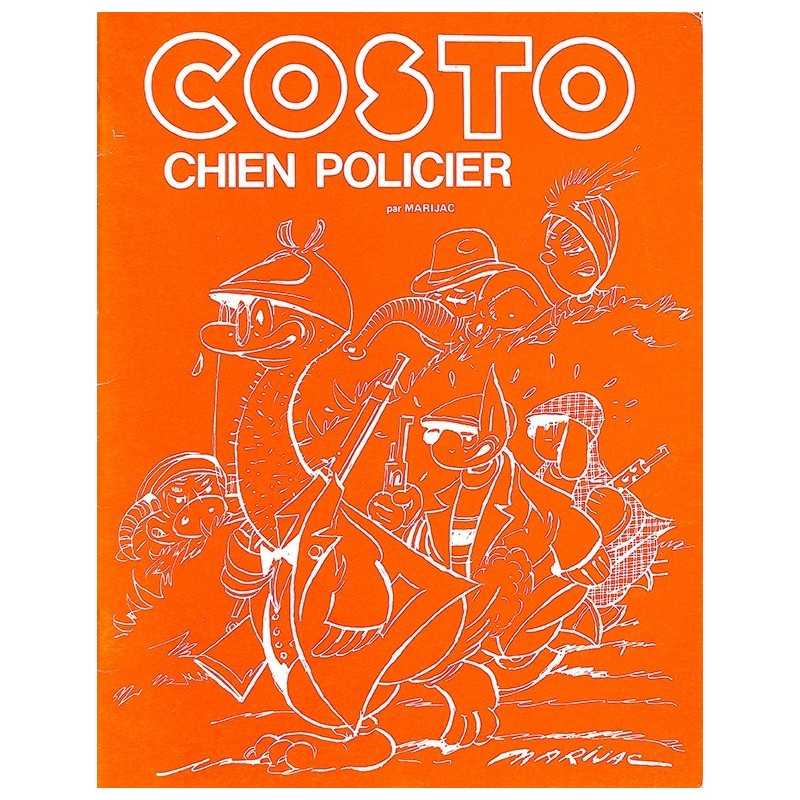 ABAO Bandes dessinées Costo chien policier