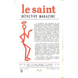 ABAO Littérature populaire Charteris (Leslie) - La Justice du Saint.