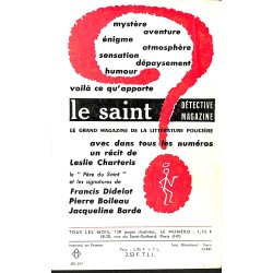 ABAO Littérature populaire Charteris (Leslie) - Le Saint à Miami.
