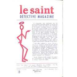 ABAO Littérature populaire Charteris (Leslie) - Le Saint à Ténériffe.