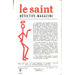 ABAO Littérature populaire Charteris (Leslie) - Premier prix au Saint.