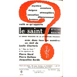 ABAO Littérature populaire Charteris (Leslie) - Greta emballe le Saint.