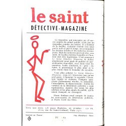 ABAO Littérature populaire Charteris (Leslie) - Le Saint au carnaval de Rio.