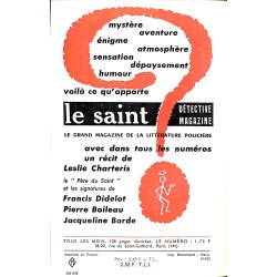 ABAO Littérature populaire Charteris (Leslie) - Le Saint et le tyran.
