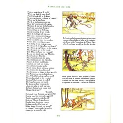 ABAO 1900- [Chocolat Victoria] Le Roman du Renard / Reinaert de Vos.