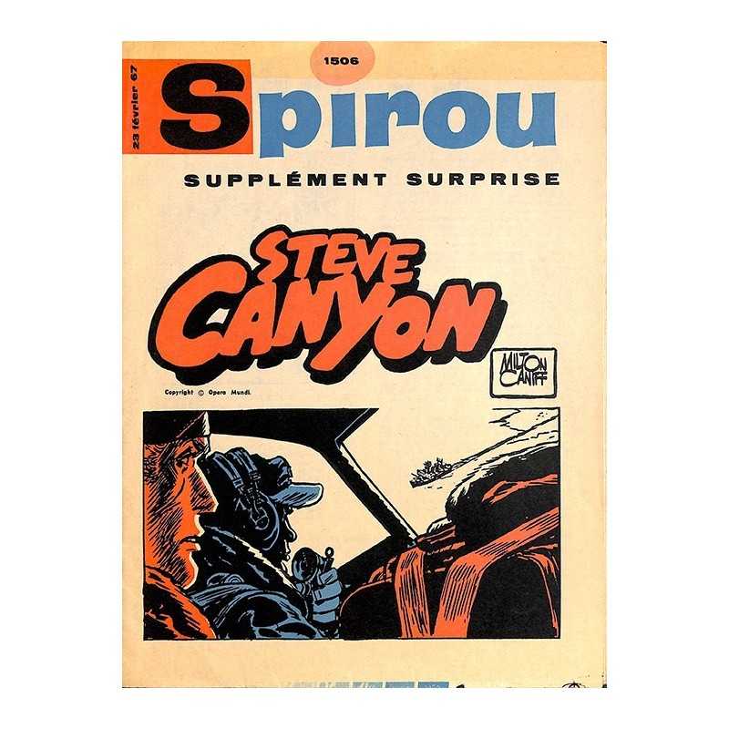 ABAO Bandes dessinées Spirou supplément surprise 1506 - Steve Canyon