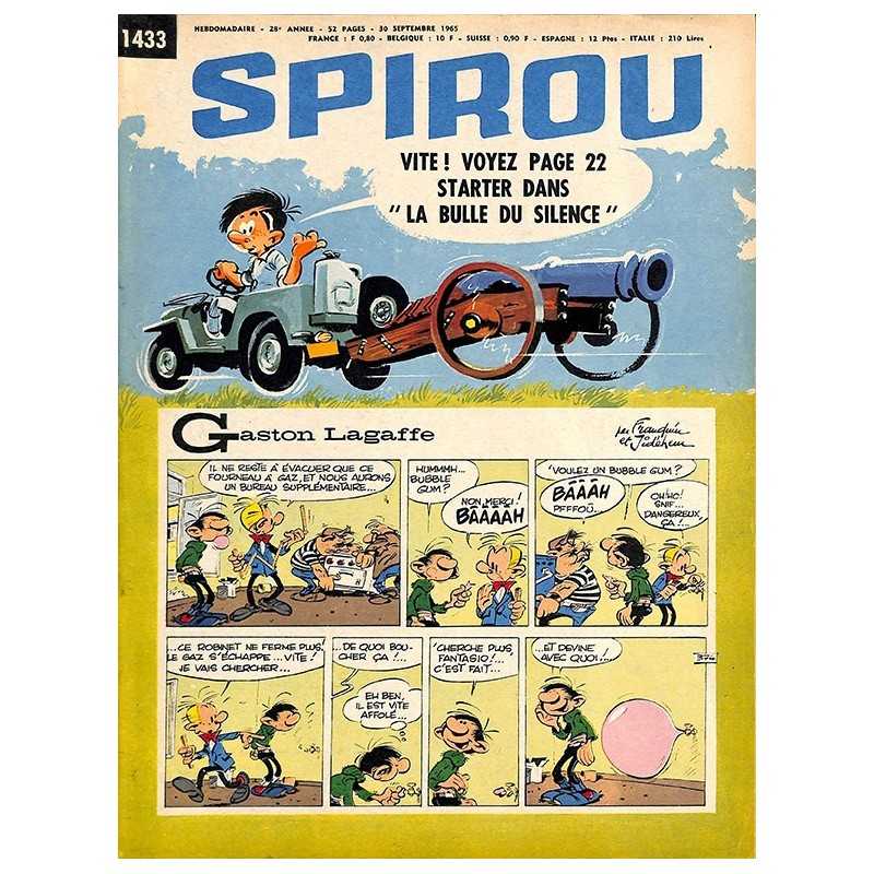 ABAO Bandes dessinées Spirou 1965/09/30 n°1433 (avec le mini-récit)