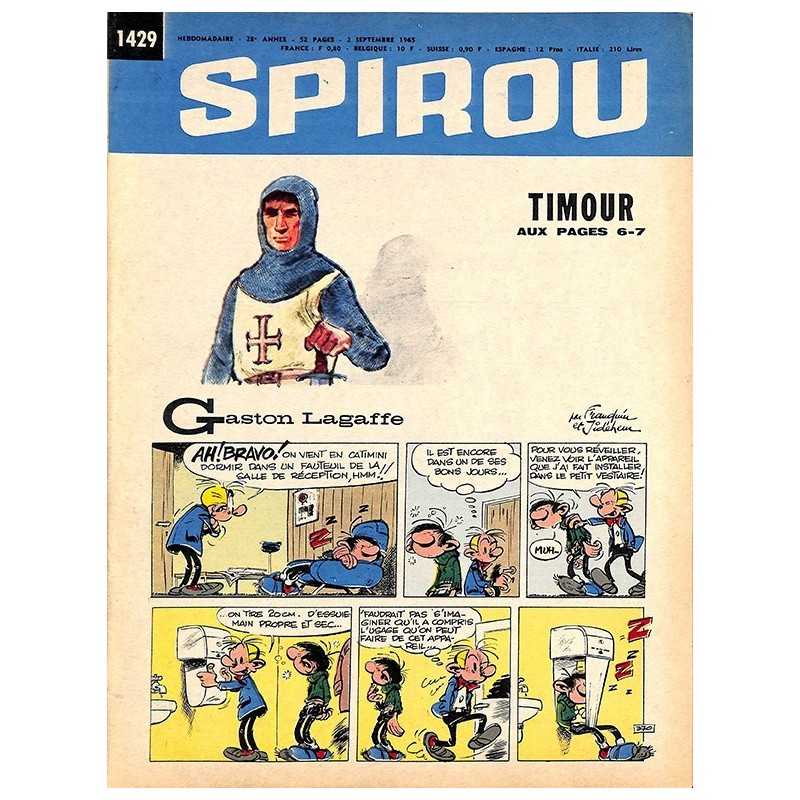 ABAO Bandes dessinées Spirou 1965/09/02 n°1429 (avec le mini-récit)