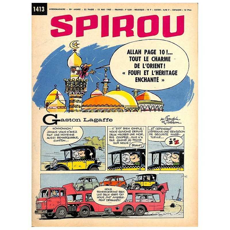 ABAO Bandes dessinées Spirou 1965/05/13 n°1413 (avec le mini-récit)