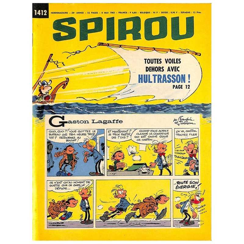 ABAO Bandes dessinées Spirou 1965/05/06 n°1412 (avec le mini-récit)
