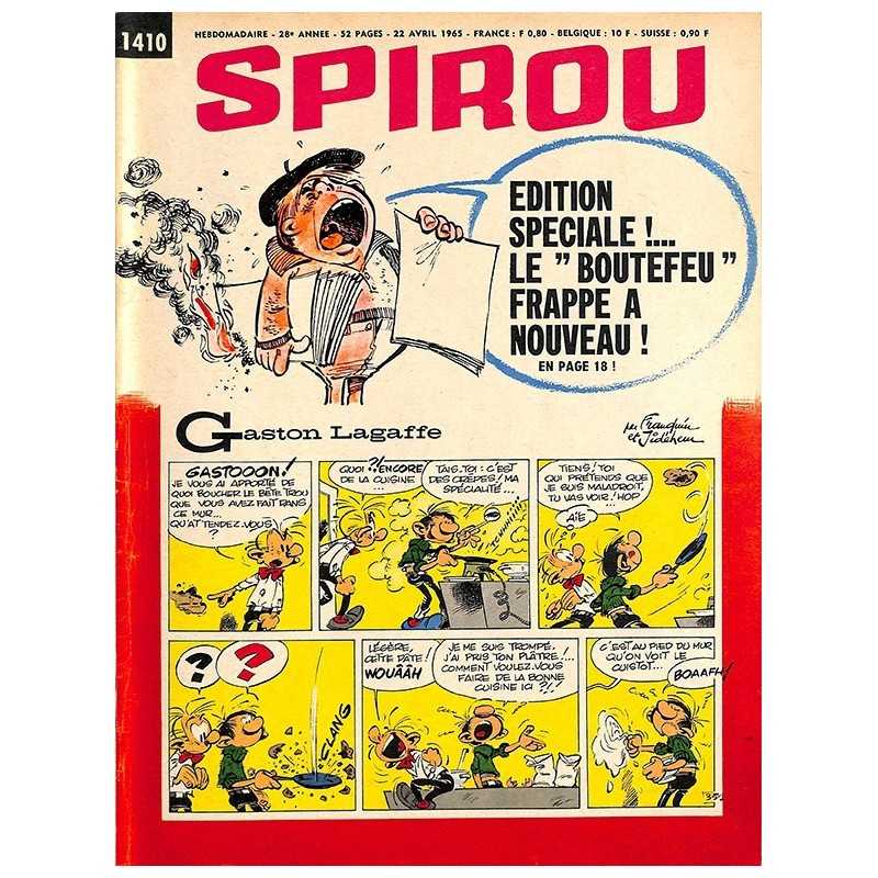 ABAO Bandes dessinées Spirou 1965/04/22 n°1410 (avec le mini-récit)