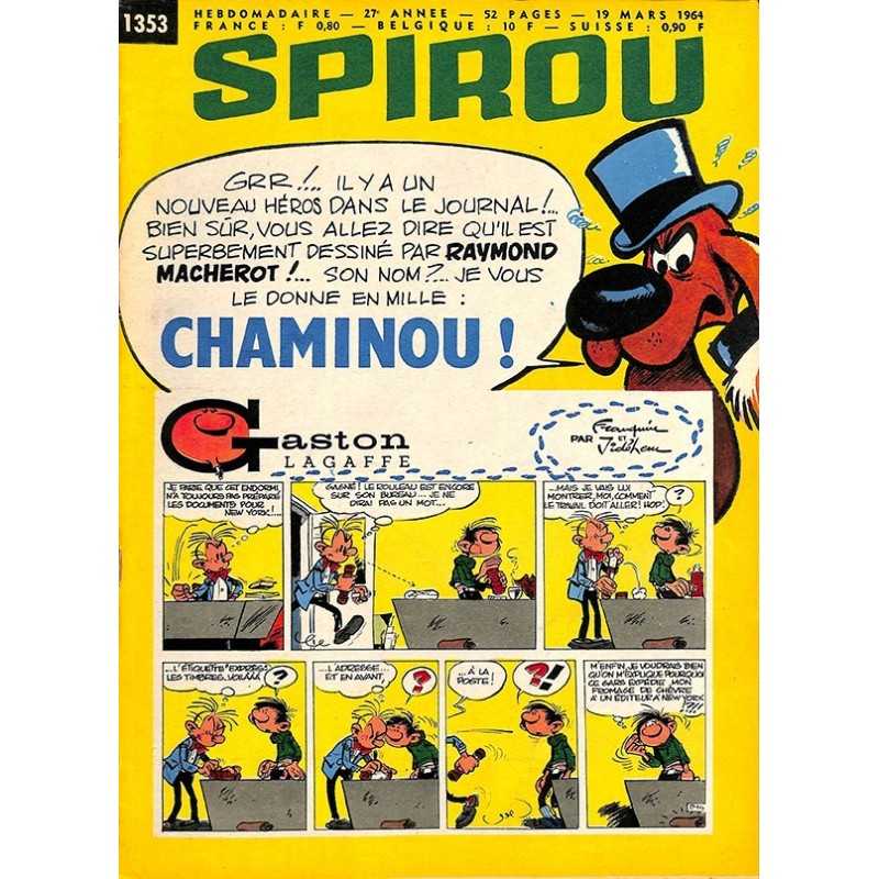 ABAO Bandes dessinées Spirou 1964/03/19 n°1353 (avec le mini-récit)