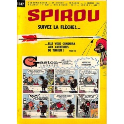 ABAO Bandes dessinées Spirou 1964/02/06 n°1347 (avec le mini-récit)