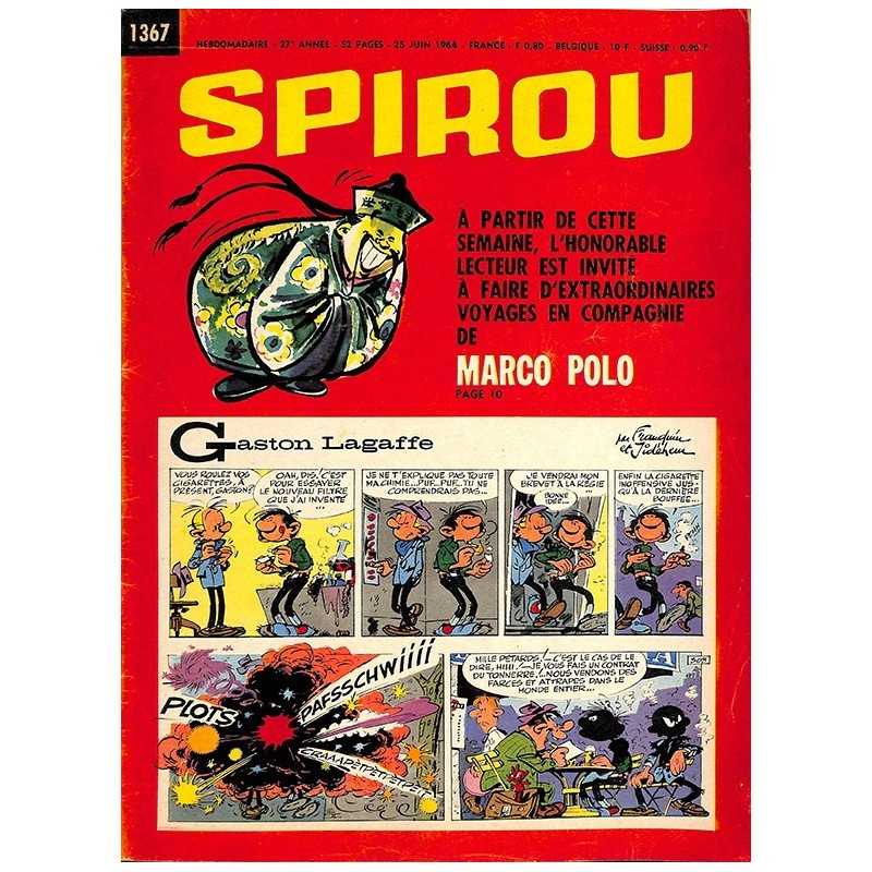 ABAO Bandes dessinées Spirou 1964/06/25 n°1367 (avec le mini-récit)