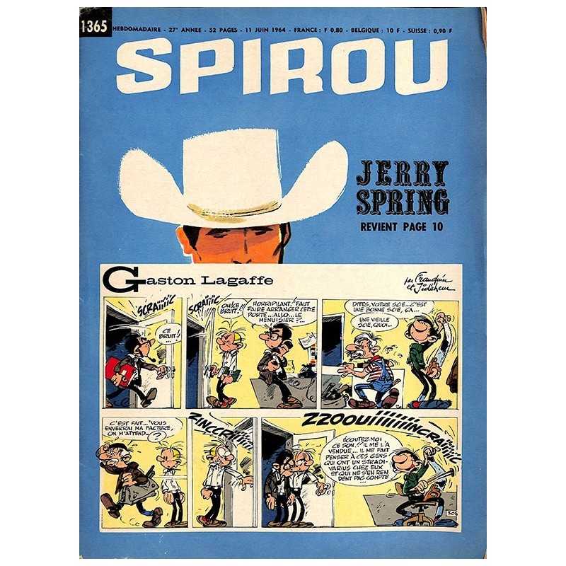ABAO Bandes dessinées Spirou 1964/06/11 n°1365 (avec le mini-récit)