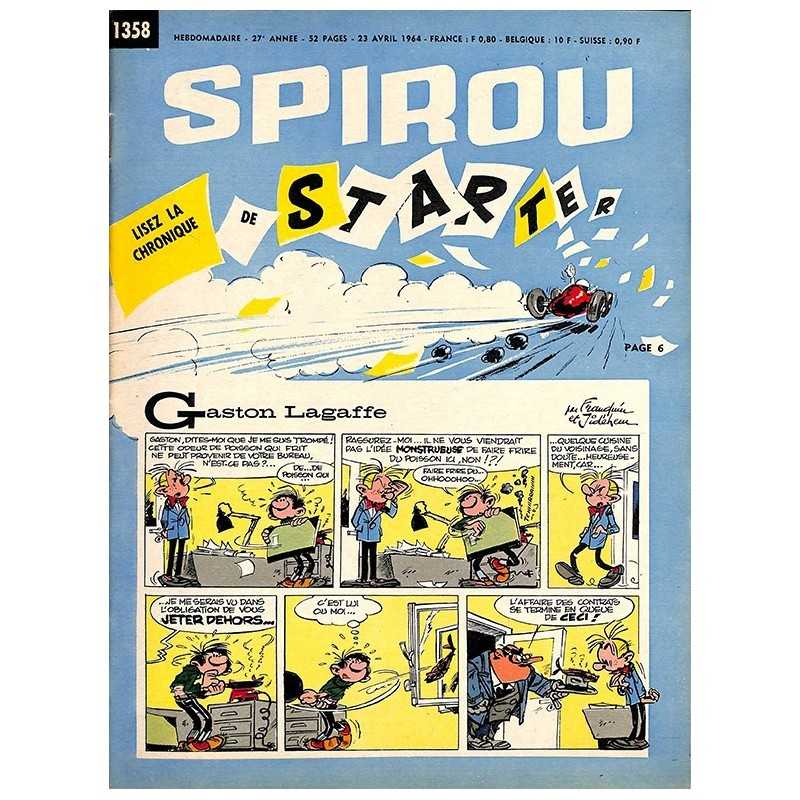 ABAO Bandes dessinées Spirou 1964/04/23 n°1358 (avec le mini-récit)