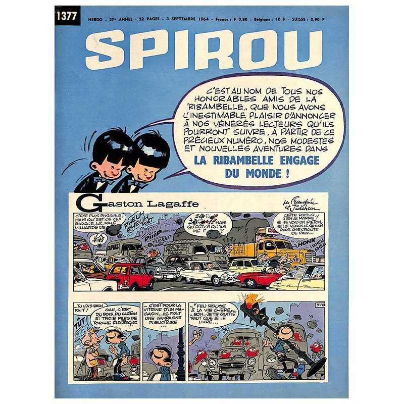 ABAO Bandes dessinées Spirou 1964/09/03 n°1377 (avec le mini-récit)
