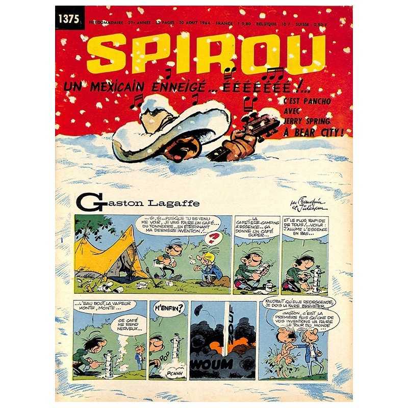 ABAO Bandes dessinées Spirou 1964/08/20 n°1375 (avec le mini-récit)