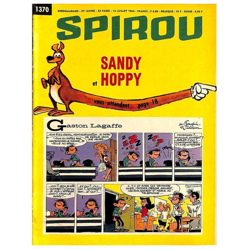 ABAO Bandes dessinées Spirou 1964/07/16 n°1370 (avec le mini-récit)