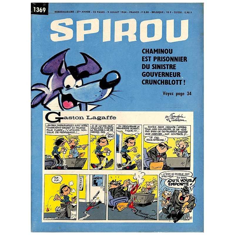 ABAO Bandes dessinées Spirou 1964/07/09 n°1369 (avec le mini-récit)