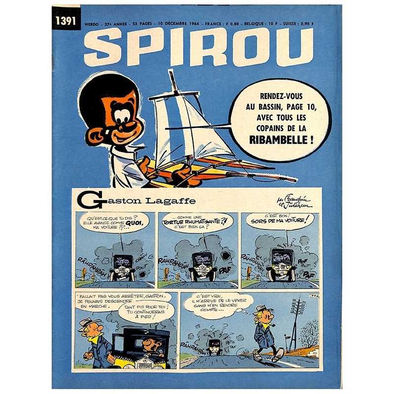 ABAO Bandes dessinées Spirou 1964/12/10 n°1391 (avec le mini-récit)