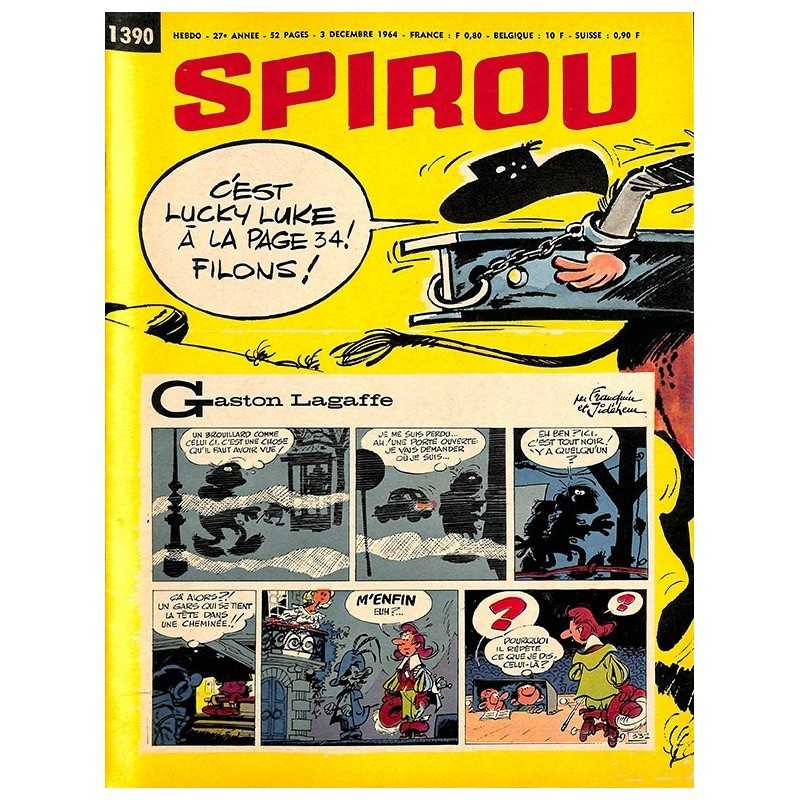 ABAO Bandes dessinées Spirou 1964/12/03 n°1390 (avec le mini-récit)