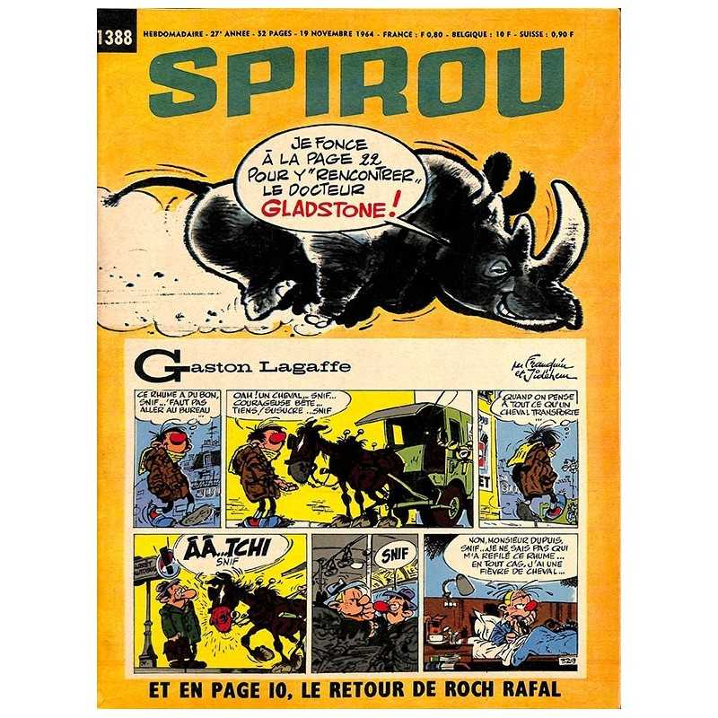 ABAO Bandes dessinées Spirou 1964/11/19 n°1388 (avec le mini-récit)