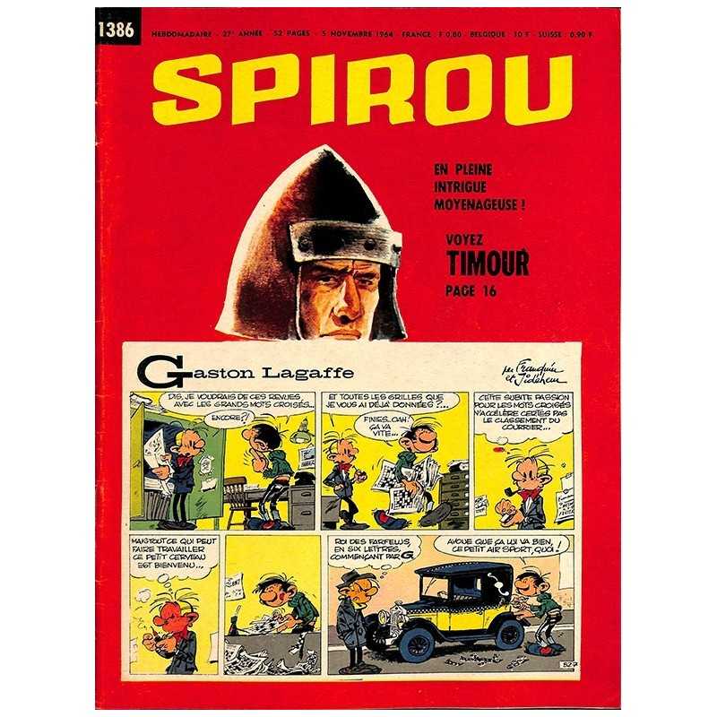 ABAO Bandes dessinées Spirou 1964/11/05 n°1386 (avec le mini-récit)