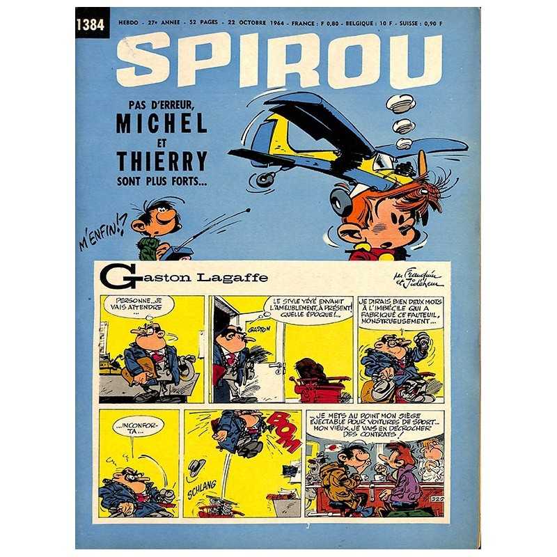 ABAO Bandes dessinées Spirou 1964/10/22 n°1384 (avec le mini-récit)