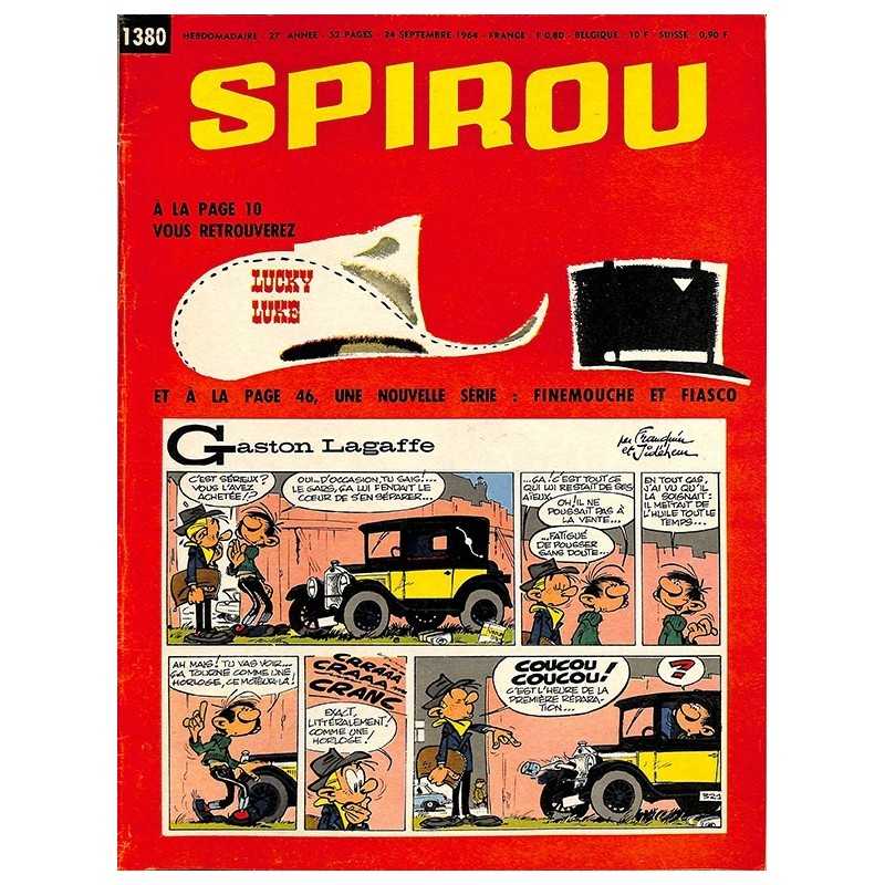 ABAO Bandes dessinées Spirou 1964/09/24 n°1380 (avec le mini-récit)