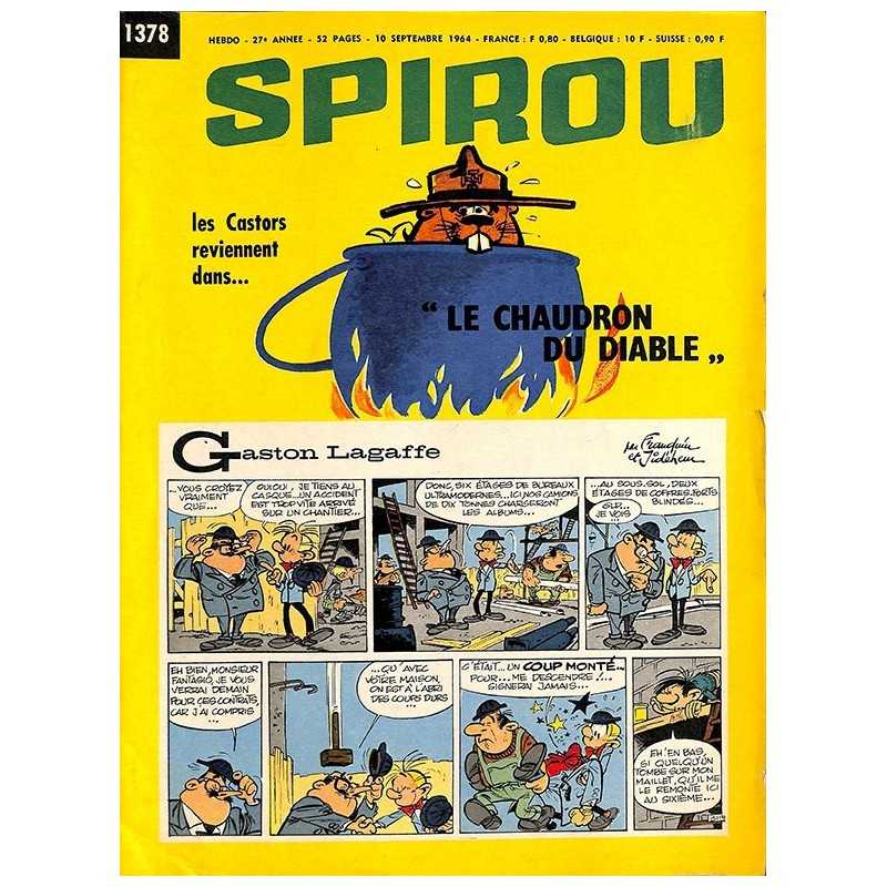 ABAO Bandes dessinées Spirou 1964/09/10 n°1378 (avec le mini-récit)