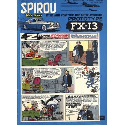ABAO Bandes dessinées Spirou 1959/06/11 n°1104