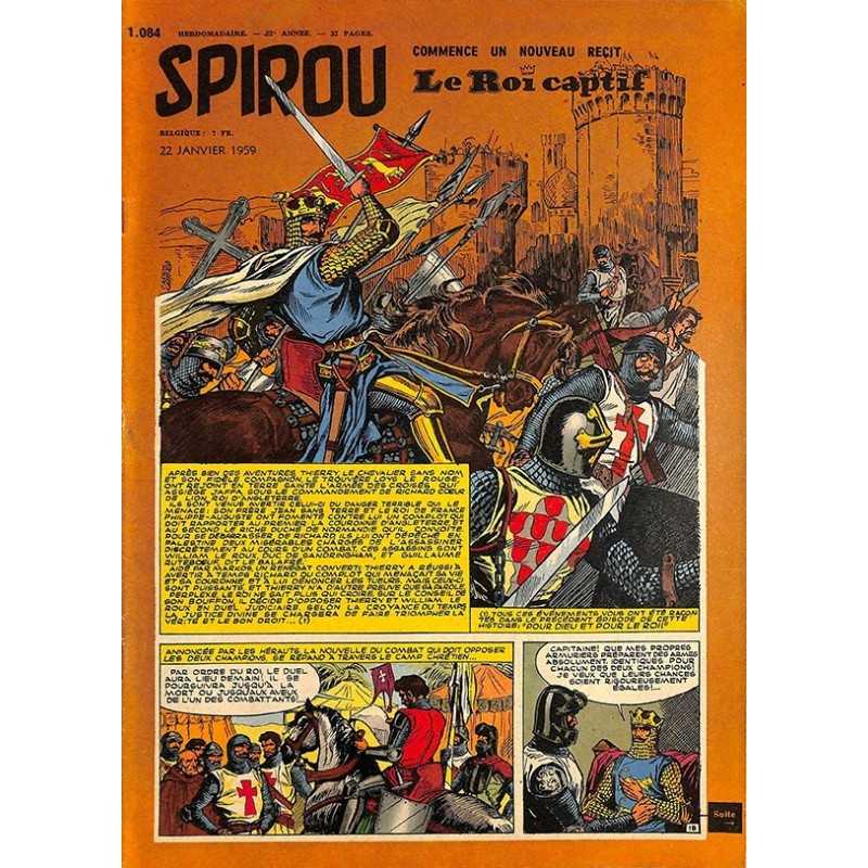 ABAO Bandes dessinées Spirou 1959/01/22 n°1084