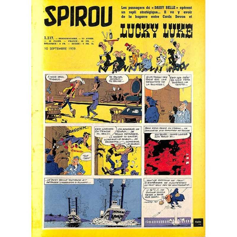 ABAO Bandes dessinées Spirou 1959/09/10 n°1117